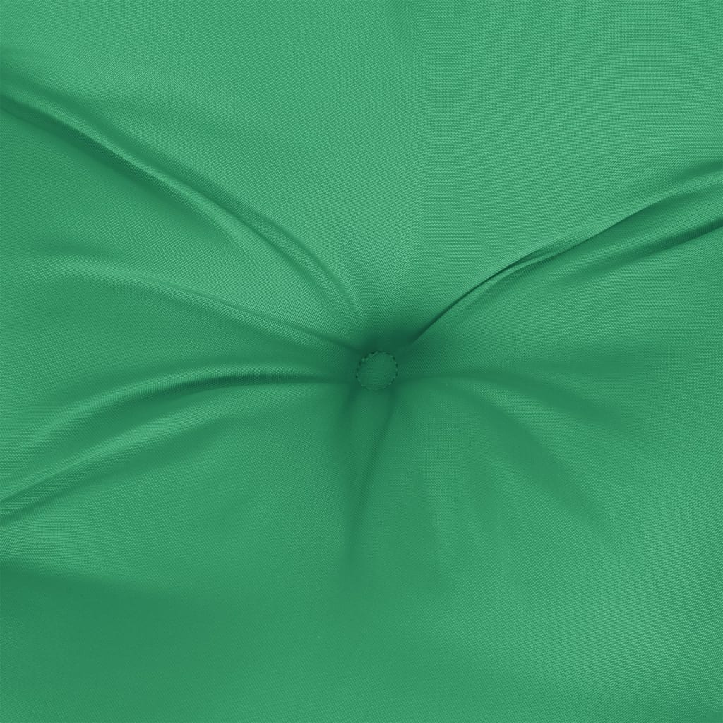vidaXL stolehynder m. høj ryg 4 stk. 120x50x7 cm stof grøn