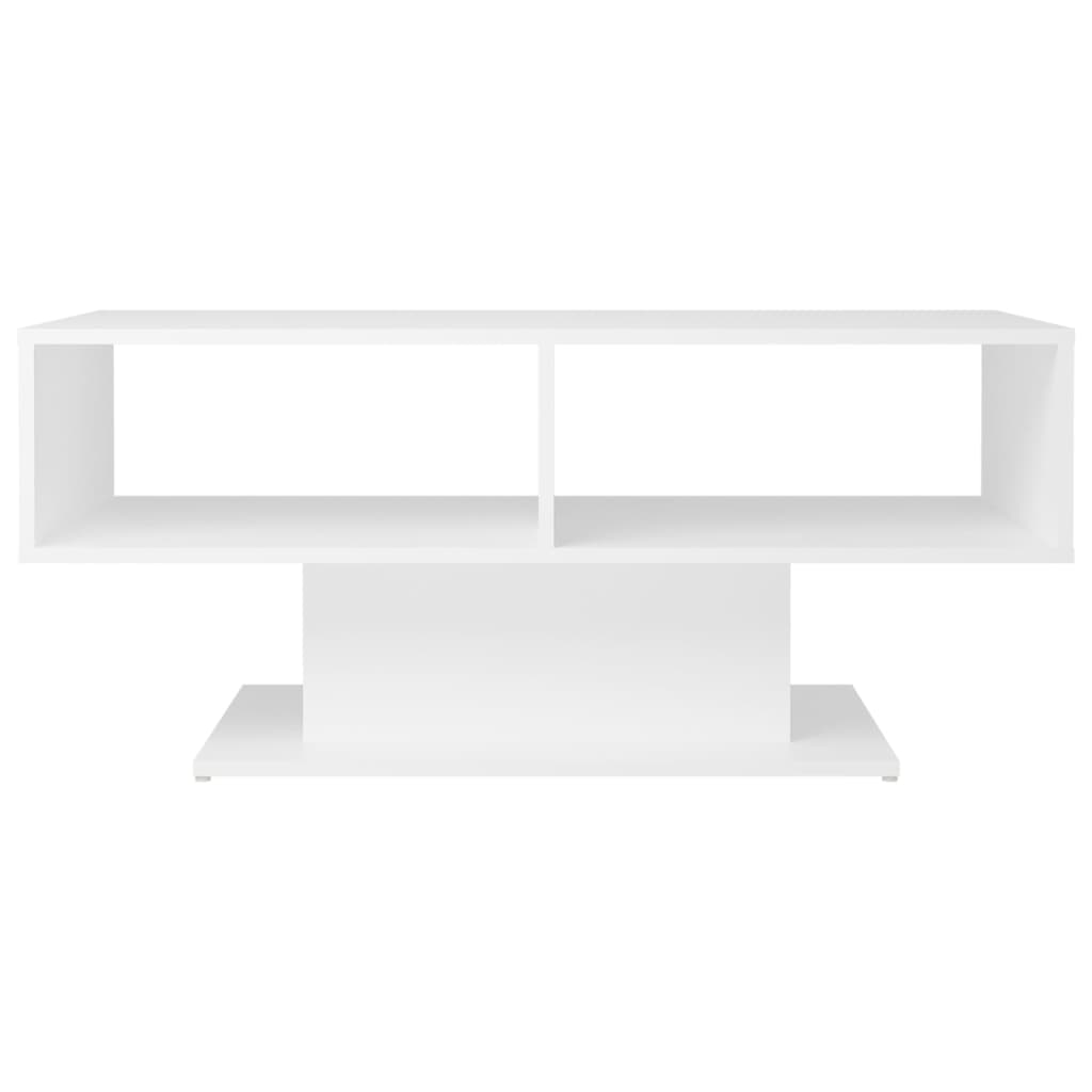 vidaXL sofabord 103,5x50x44,5cm konstrueret træ hvid