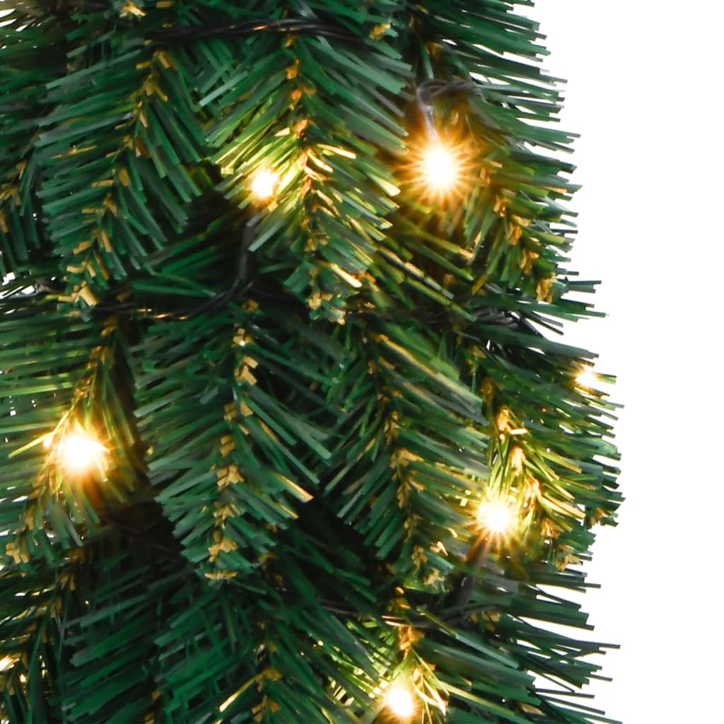 vidaXL kunstigt juletræ med 45 LED'er 90 cm