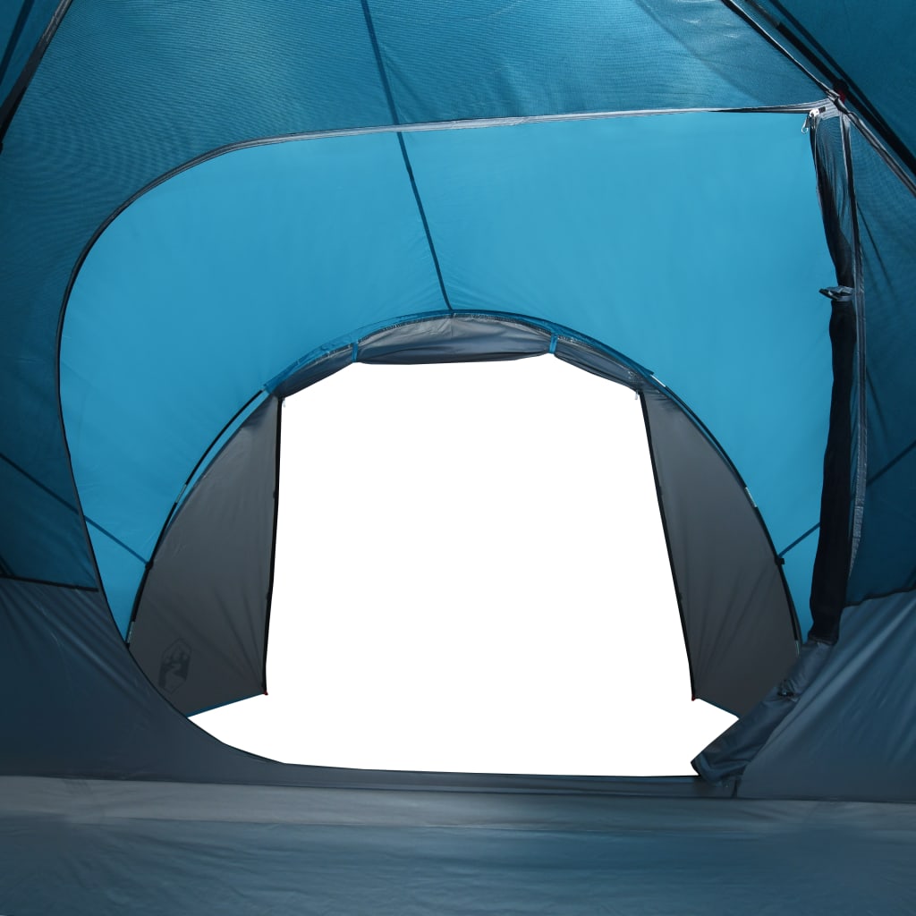 vidaXL 8-personers campingtelt vandtæt blå