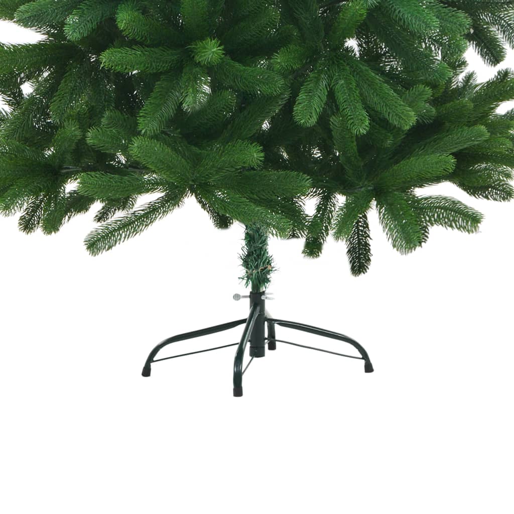vidaXL kunstigt juletræ med naturtro nåle 150 cm grøn