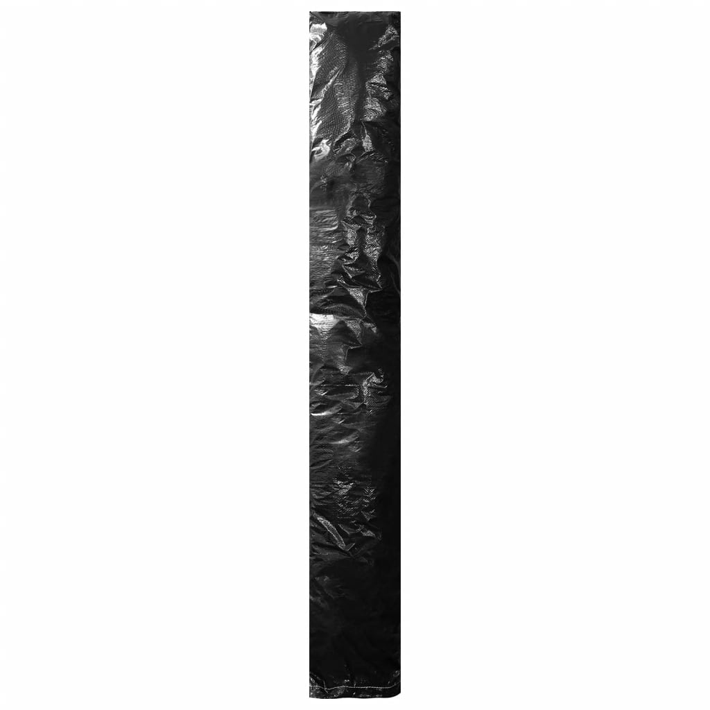 vidaXL parasolovertræk med lynlås 2 stk. 250 cm PE