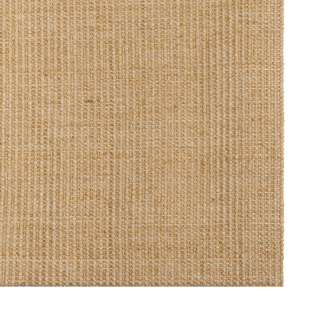 vidaXL gulvtæppe 66x250 cm naturlig sisal