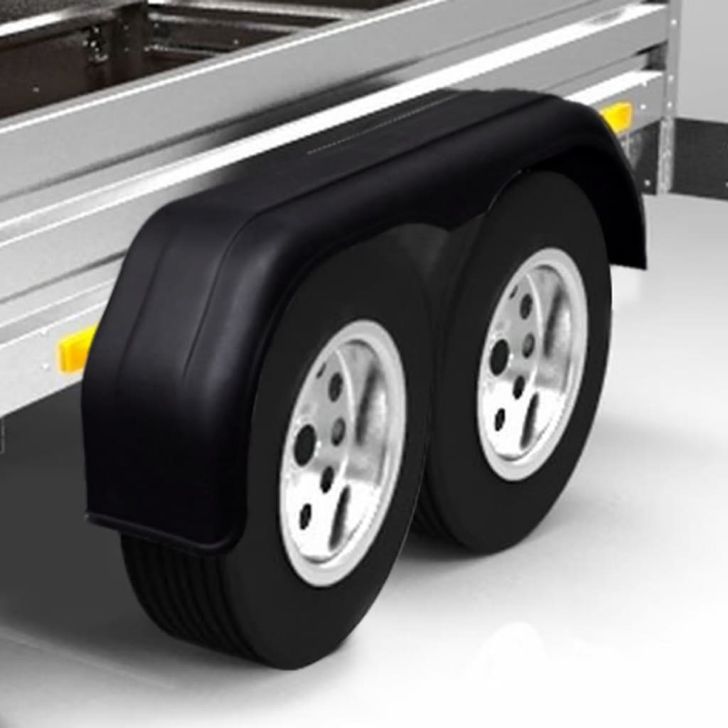 vidaXL hjulskærme til trailerhjul 2 stk. 240 x 1650 mm