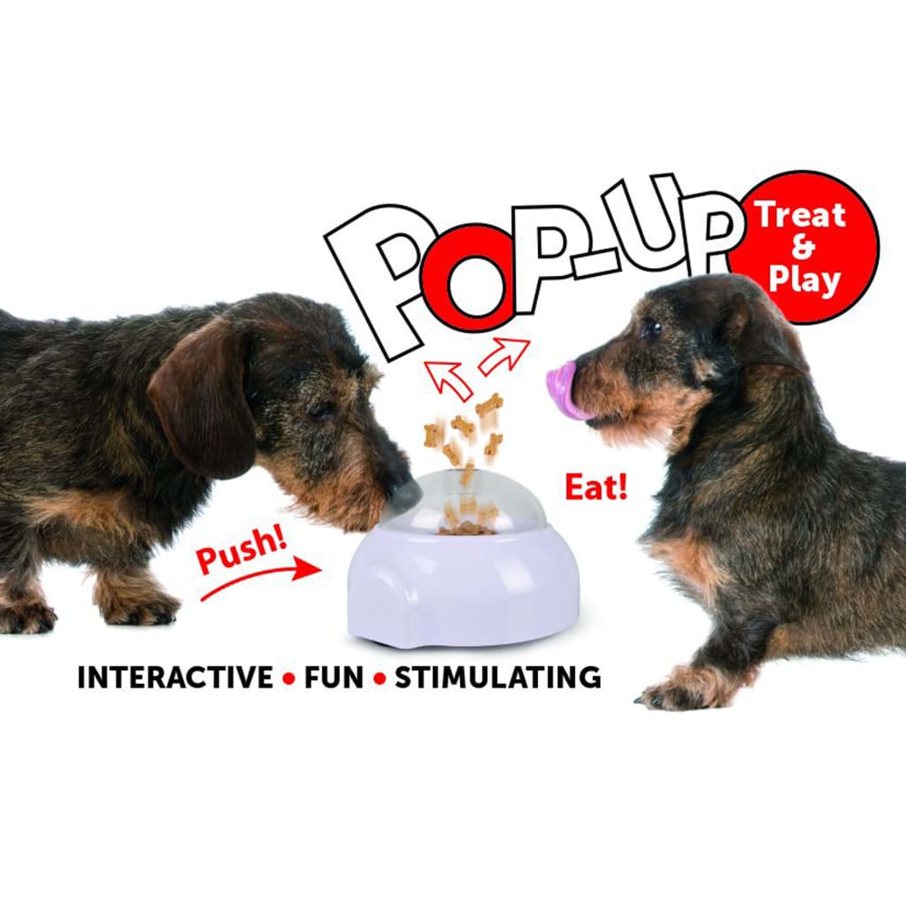 FLAMINGO pop-op-legetøj til hunde 20x18 cm