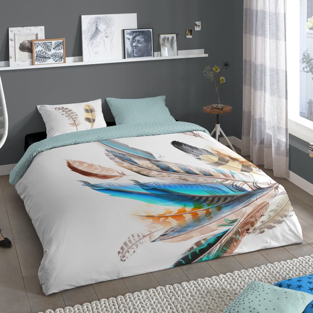 Good Morning sengetøj FEATHER 135x200 cm flerfarvet