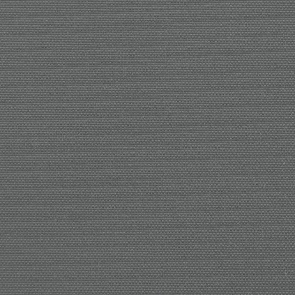vidaXL sammenrullelig sidemarkise 160x1200 cm antracitgrå