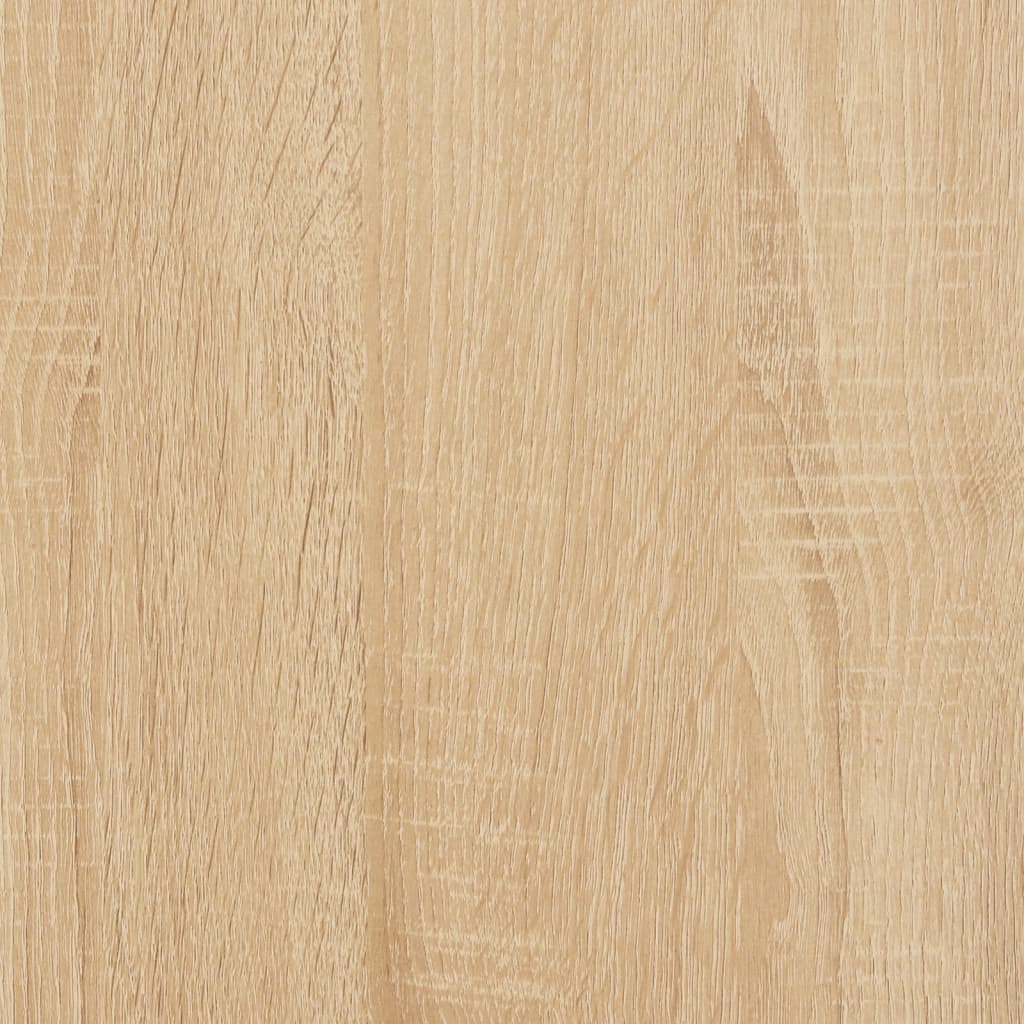 vidaXL skobænk 65,5x32x57,5 cm konstrueret træ sonoma-eg