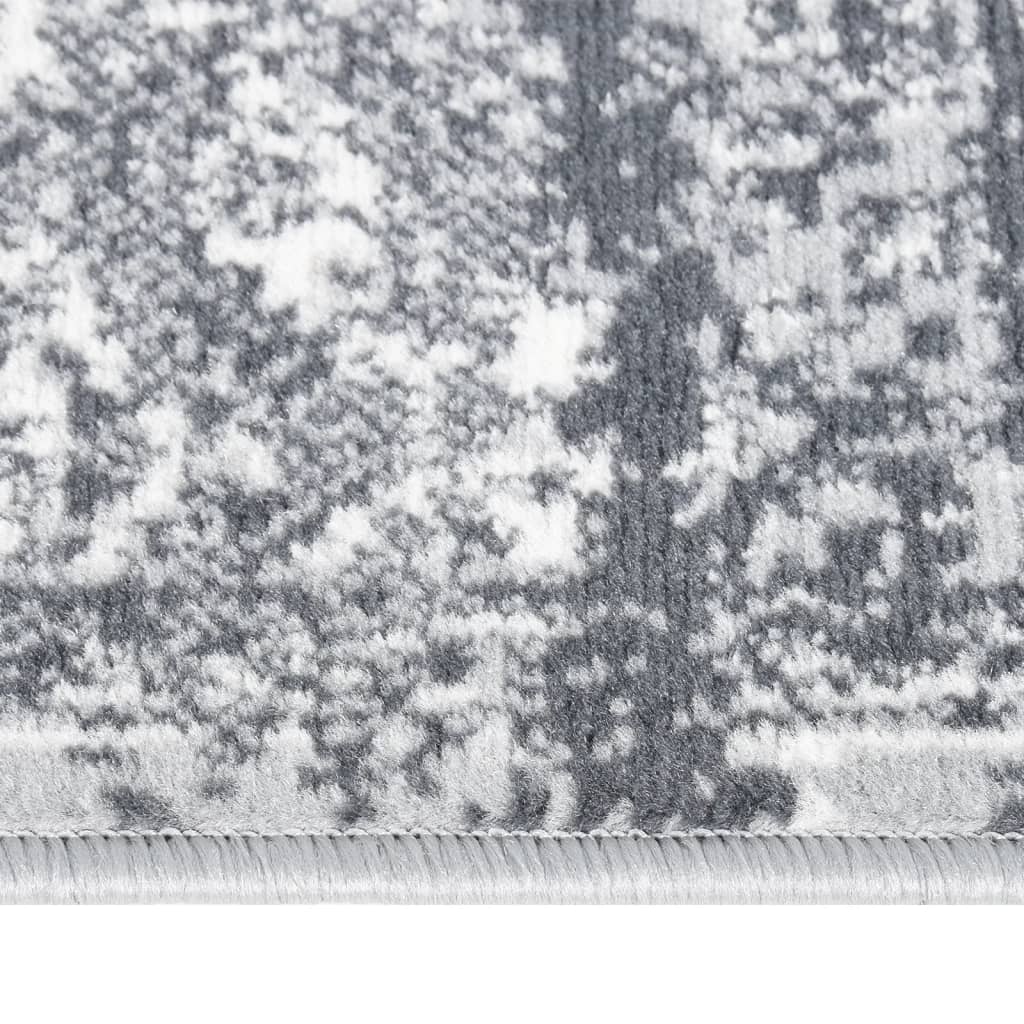 vidaXL tæppeløber 60x250 cm orientalsk BCF grå