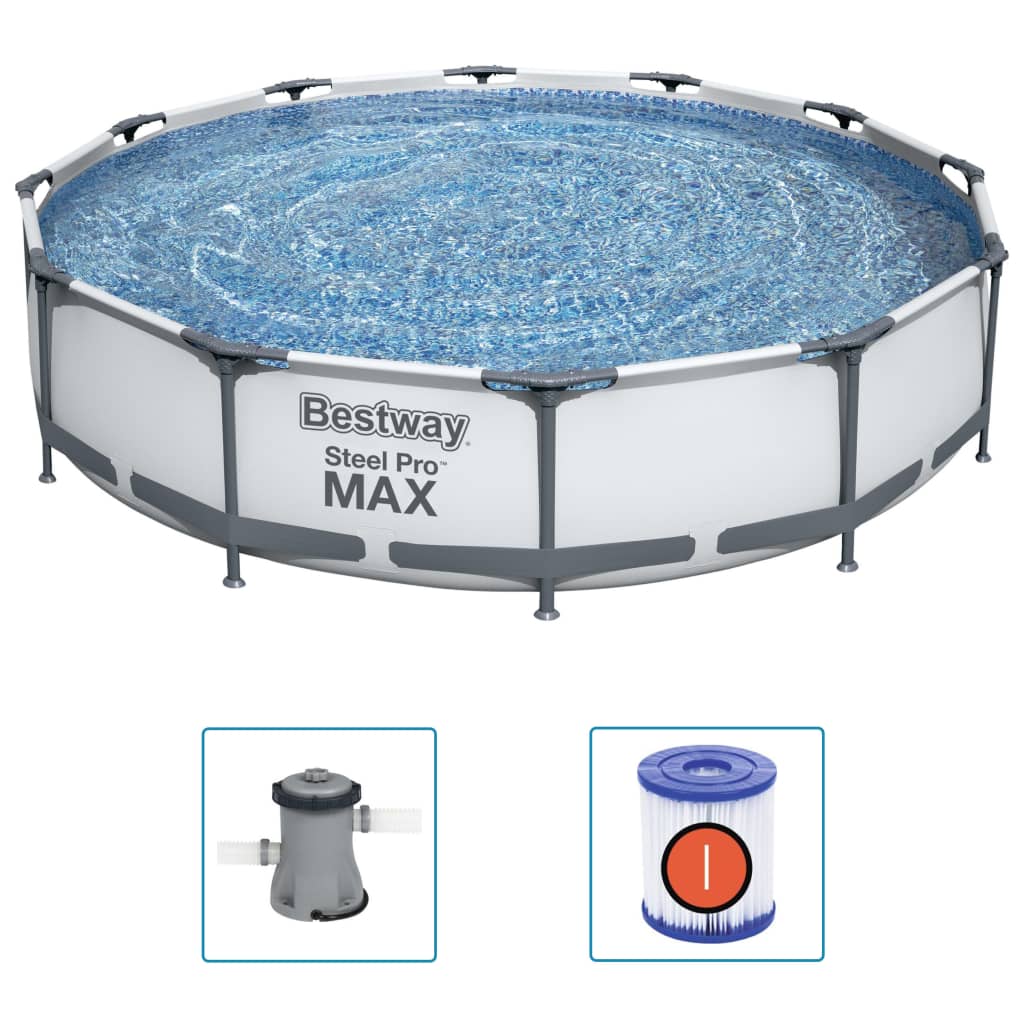 Bestway swimmingpoolsæt Steel Pro MAX 366x76 cm
