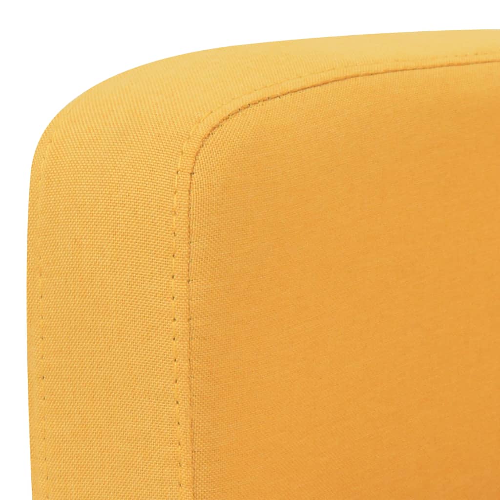 vidaXL 3-personers sofa 180 x 65 x 76 cm gul