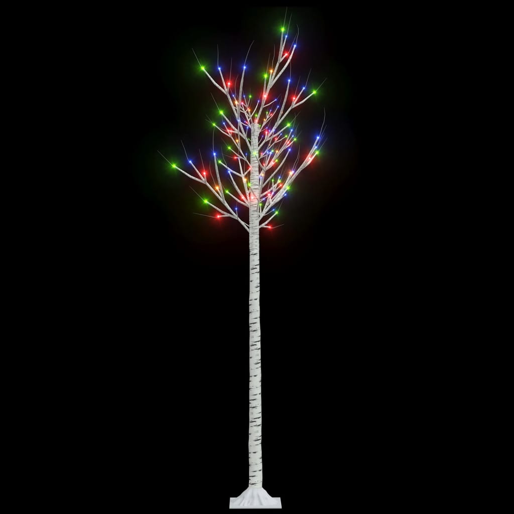 vidaXL lystræ 180 LED'er 1,8 m indendørs/udendørs pil farverigt lys