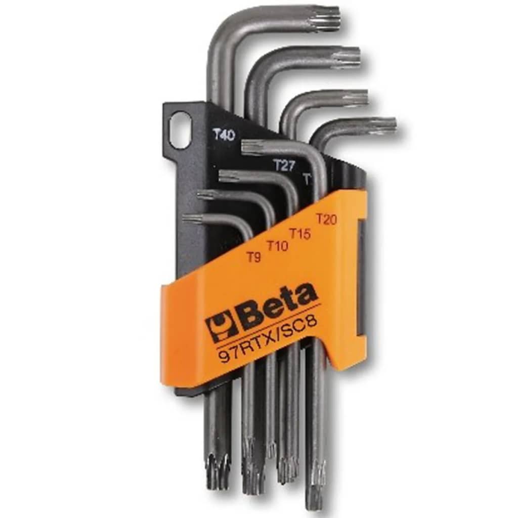 Beta Tools 8 stk. torxnøgle "97RTX/SC8" stål 000970263