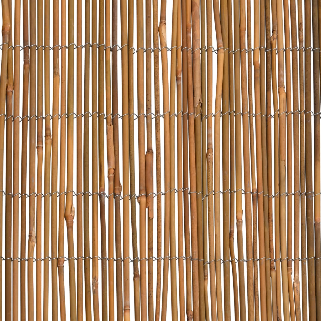 vidaXL bambushegn 500x100 cm