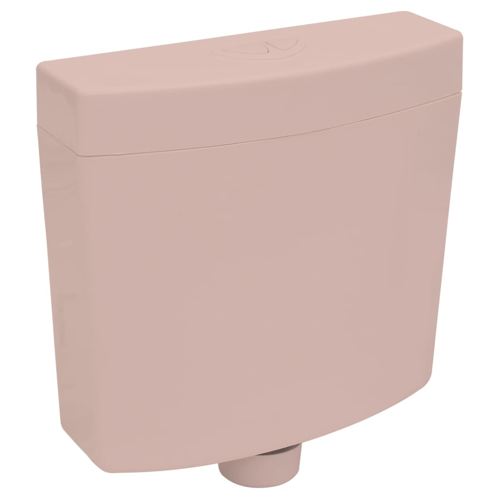 vidaXL toiletcisterne med vandindløb i bunden 3/6 l laksefarvet