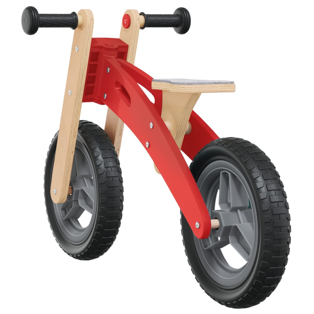 vidaXL løbecykel til børn rød