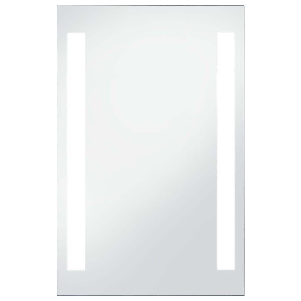 vidaXL LED-vægspejl til badeværelset 60x100 cm