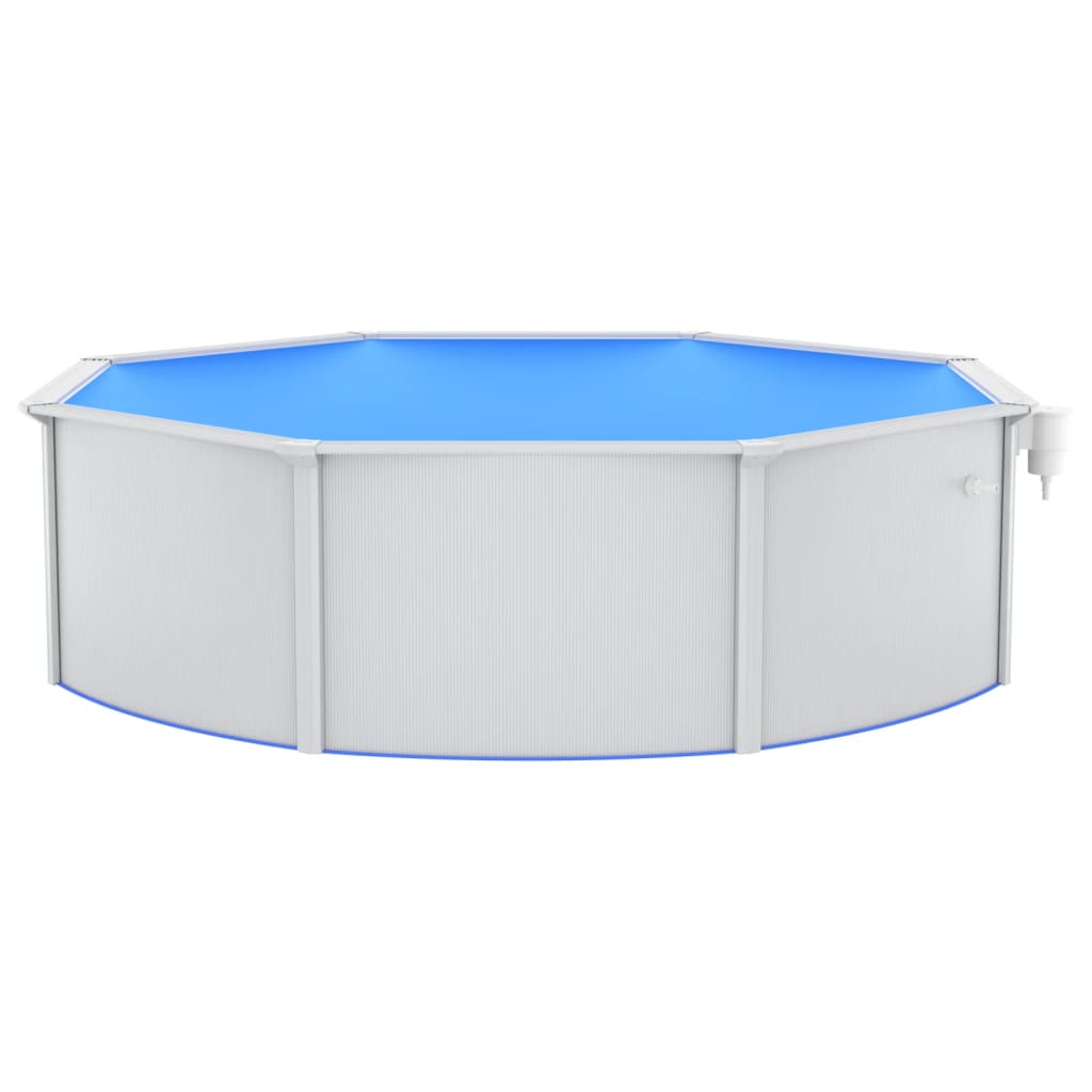 vidaXL swimmingpool med poolstige 460x120 cm