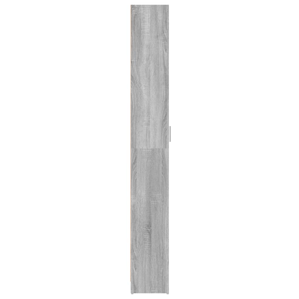 vidaXL entréskab 55x25x189 cm konstrueret træ grå sonoma-eg