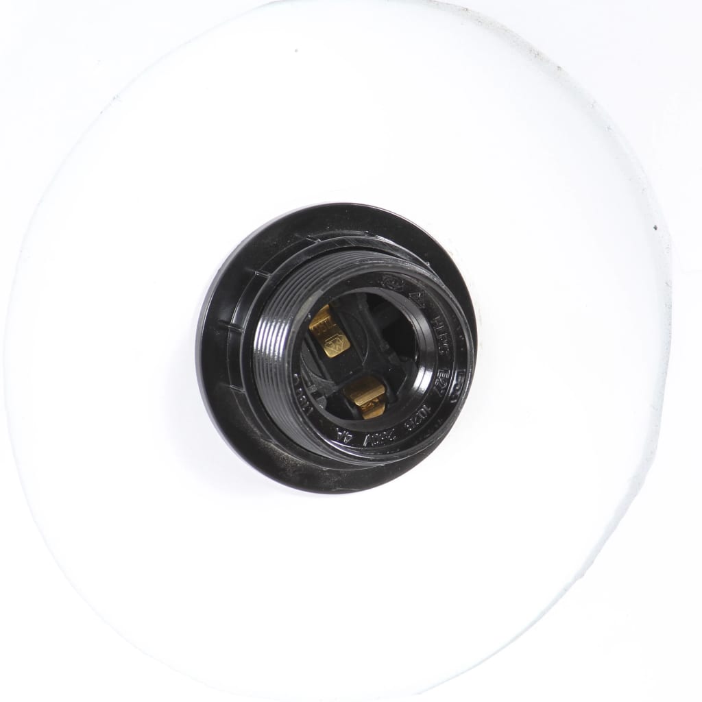 vidaXL industriel hængelampe 25 W 109 cm E27 hvid