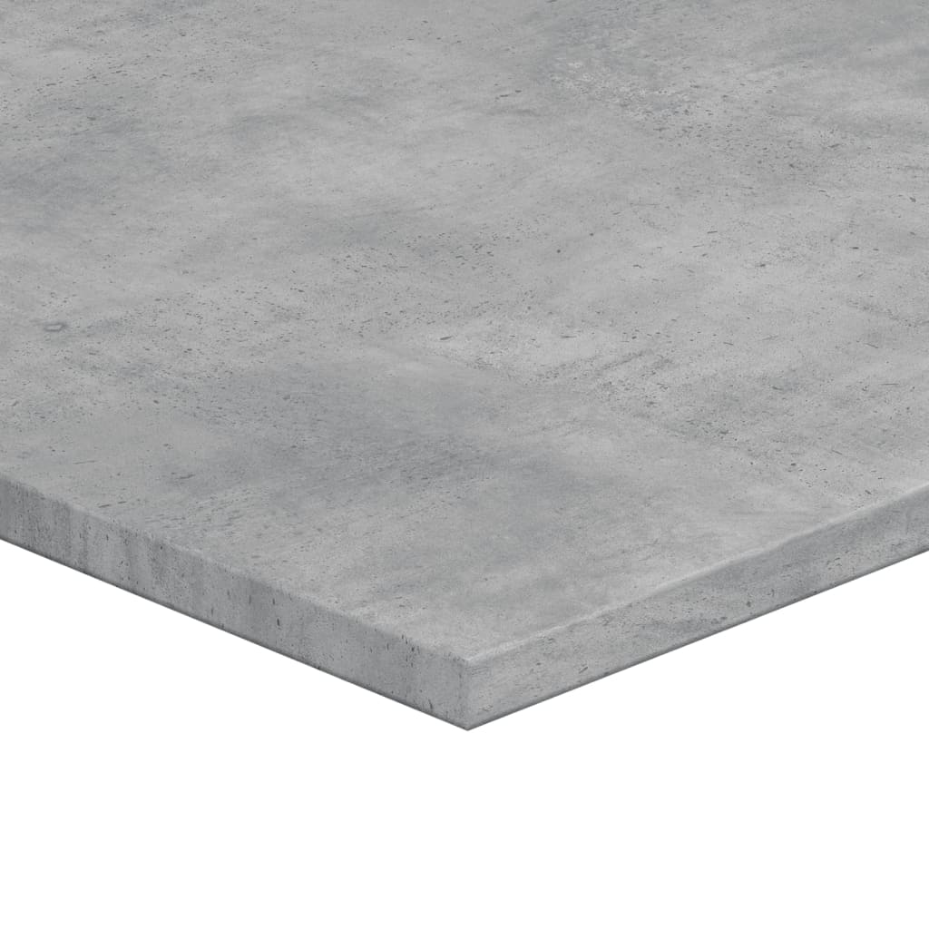 vidaXL boghylder 4 stk. 100x40x1,5 cm konstrueret træ betongrå