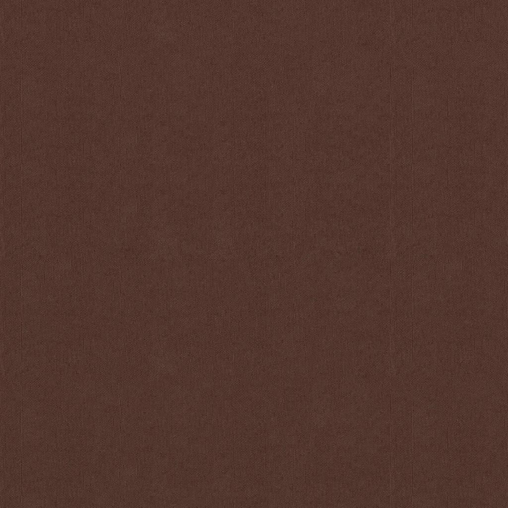 vidaXL altanafskærmning 75x300 cm oxfordstof brun