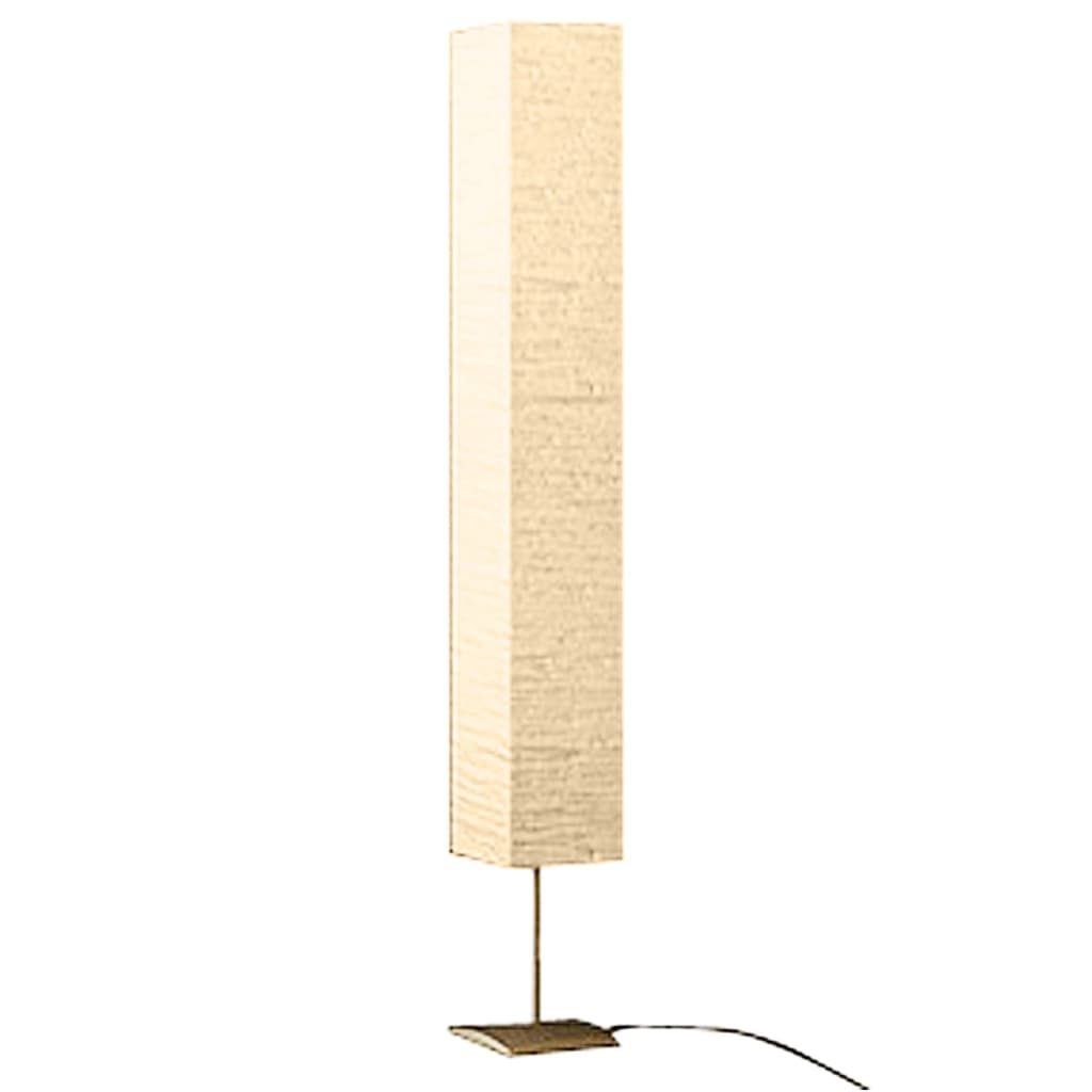 vidaXL standerlampe med stålfod 170 cm beige