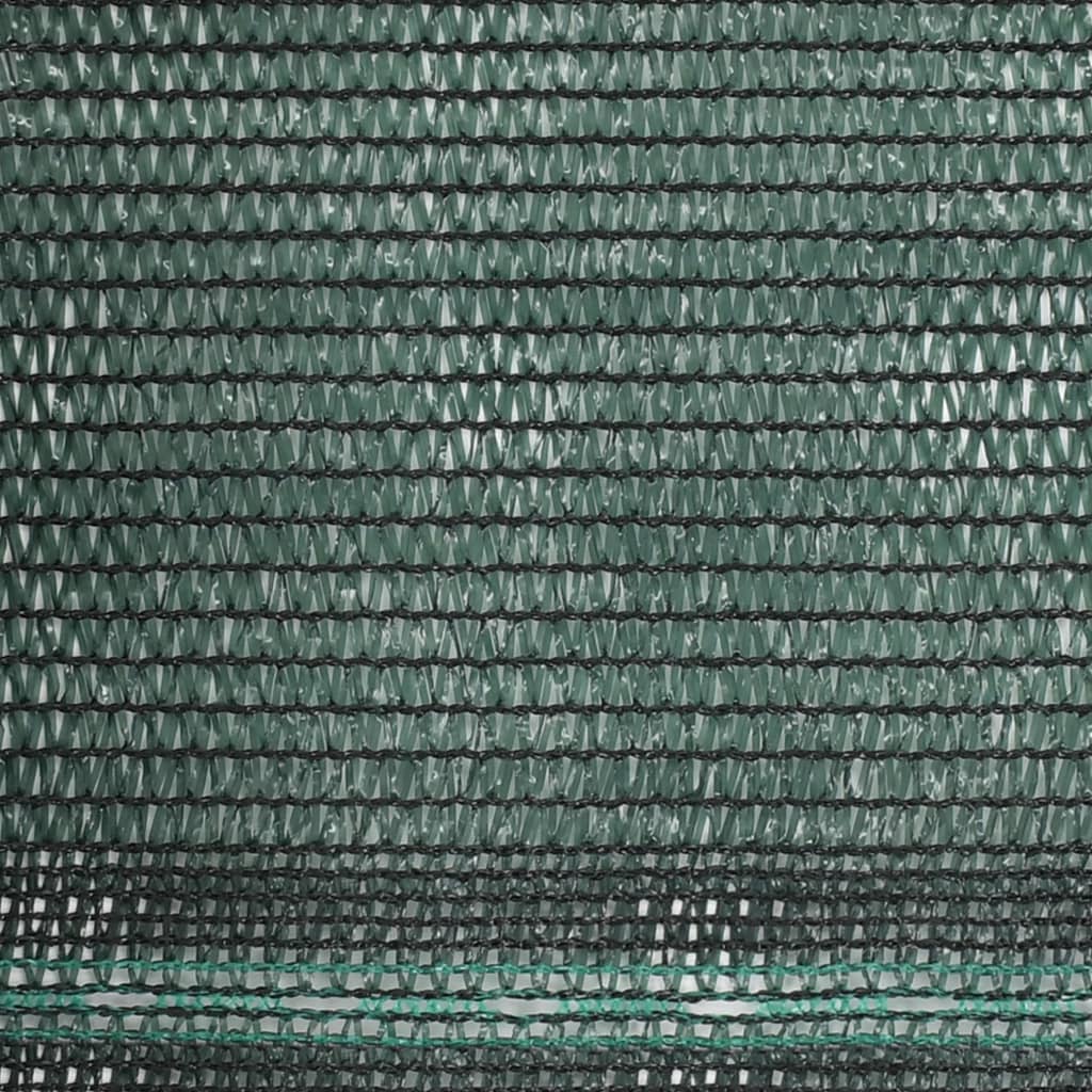 vidaXL tennisskærm HDPE 2 x 25 m grøn