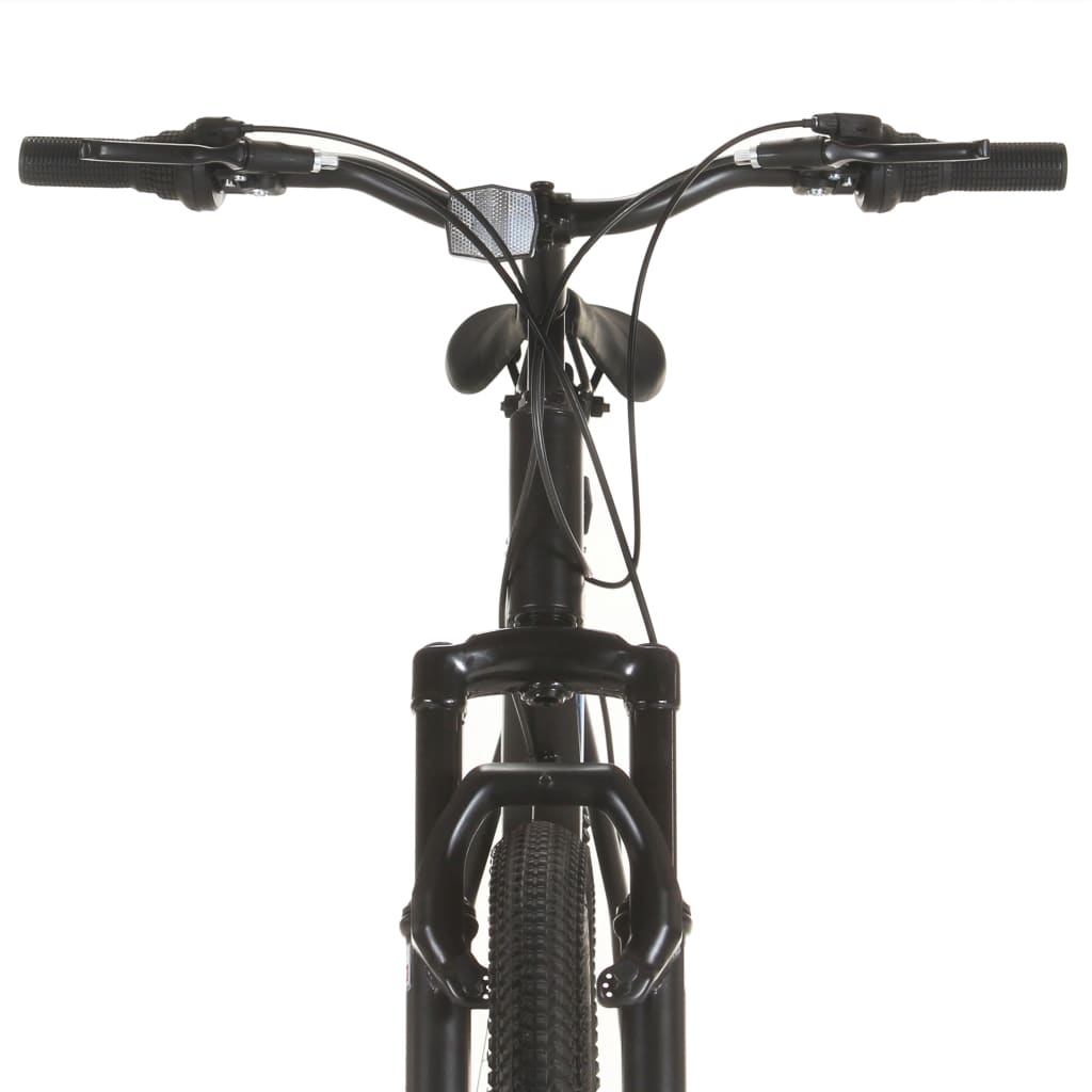 vidaXL mountainbike 21 gear 27,5 tommer hjul 38 cm sort