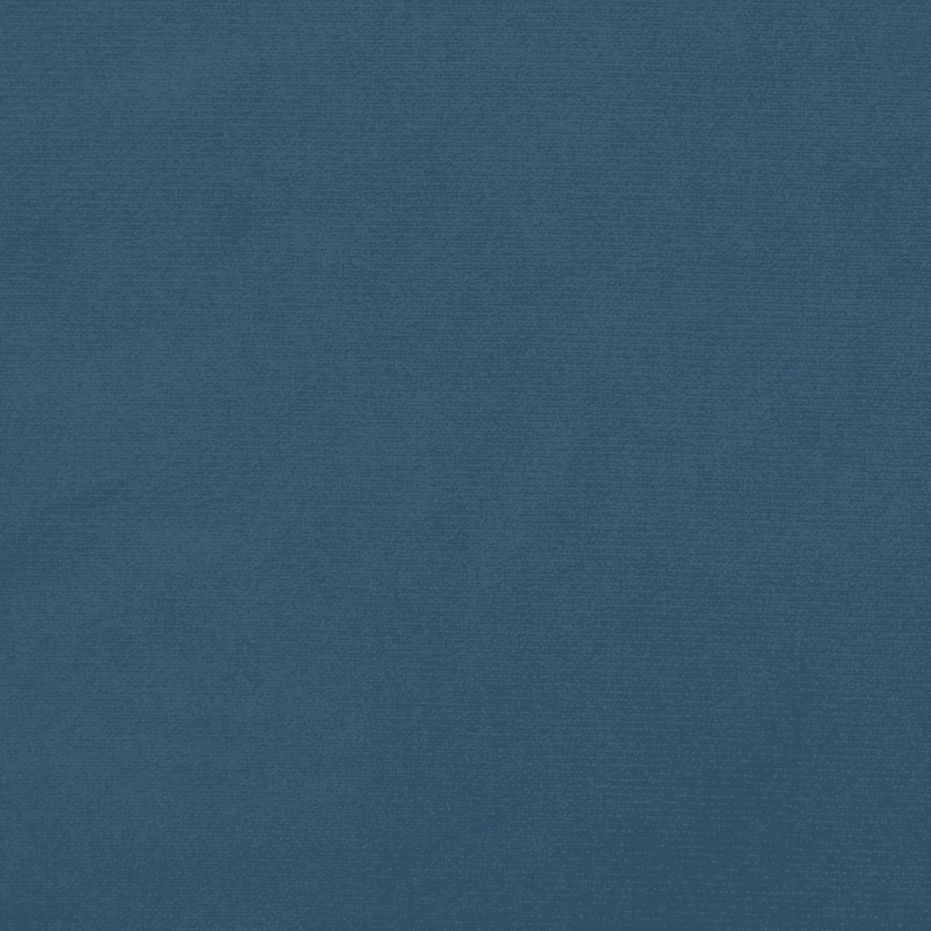 vidaXL kontinentalseng med madras 100x200 cm fløjl mørkeblå