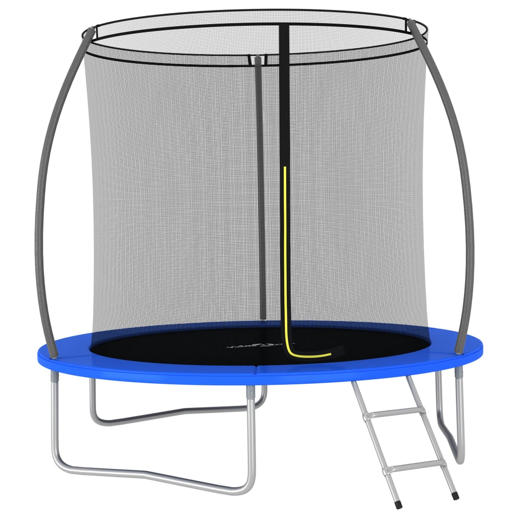 vidaXL trampolinsæt 244x55 cm 100 kg rund