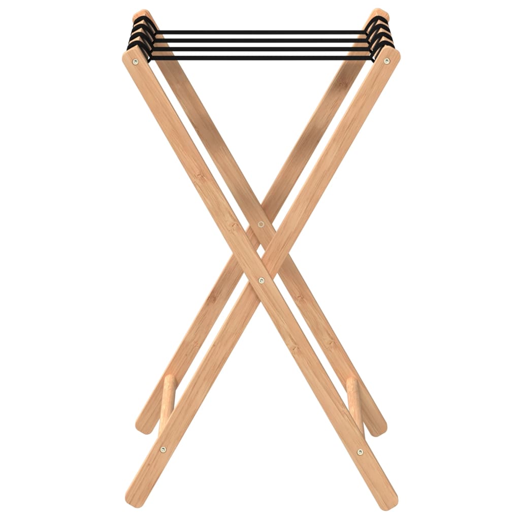 vidaXL kuffertbænk 68,5x38x58 cm bambus