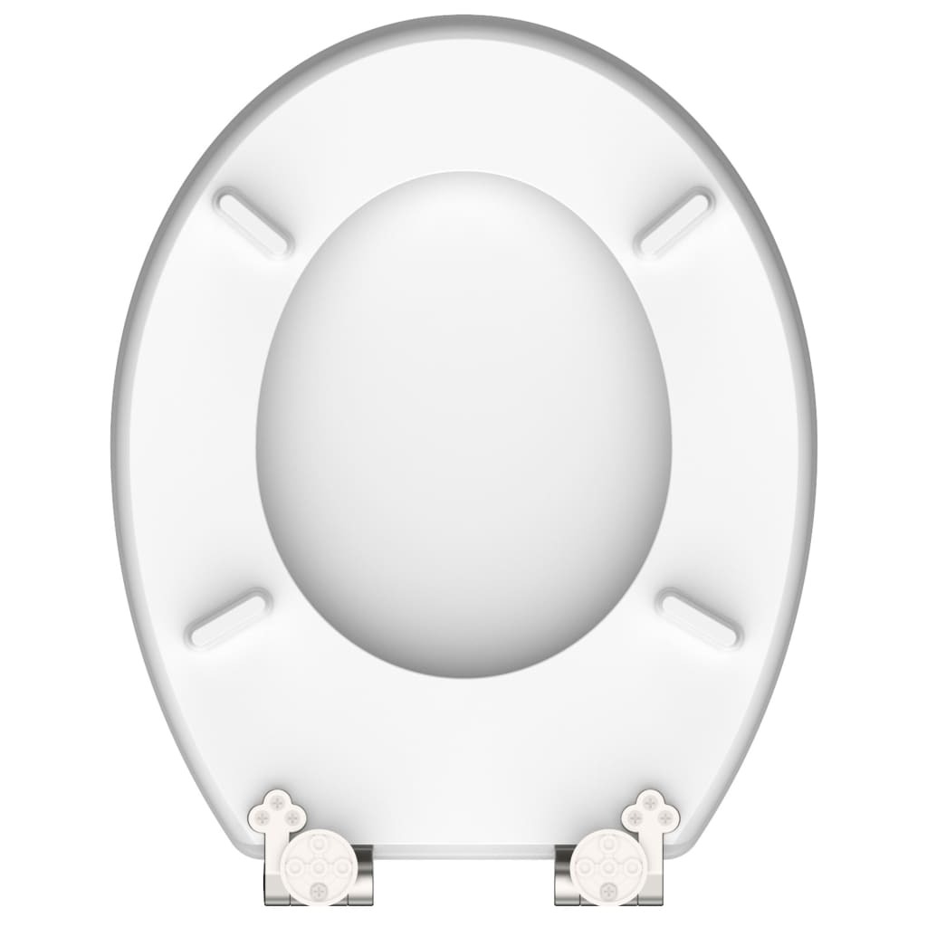 SCHÜTTE toiletsæde med soft close-funktion BALANCE MDF højglans