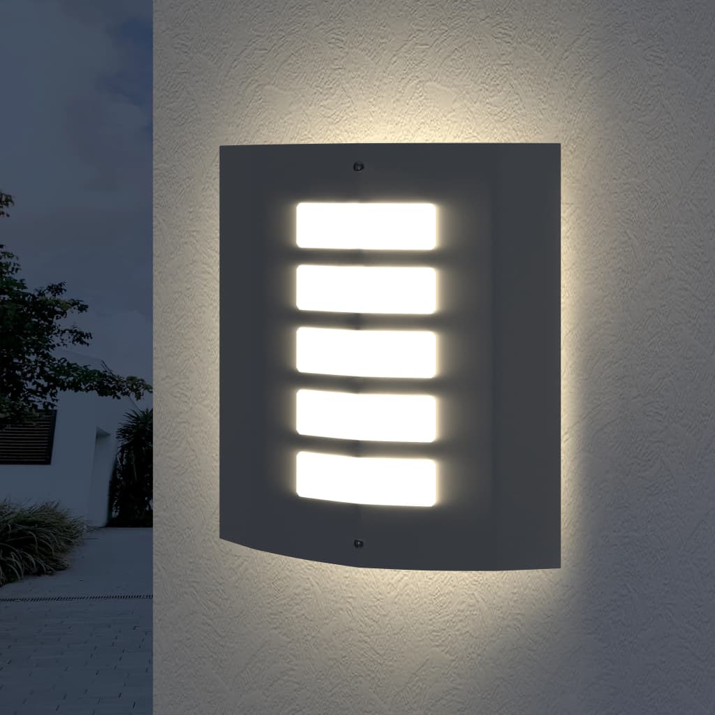 RVS vandtæt væglampe til indendørs og udendørs brug