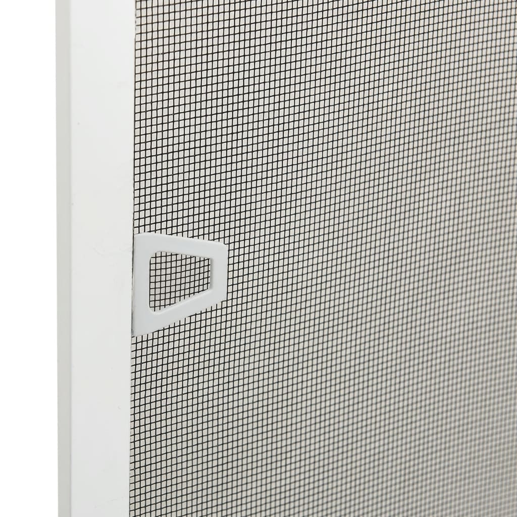 vidaXL insektnet til vinduer 80x100 cm hvid