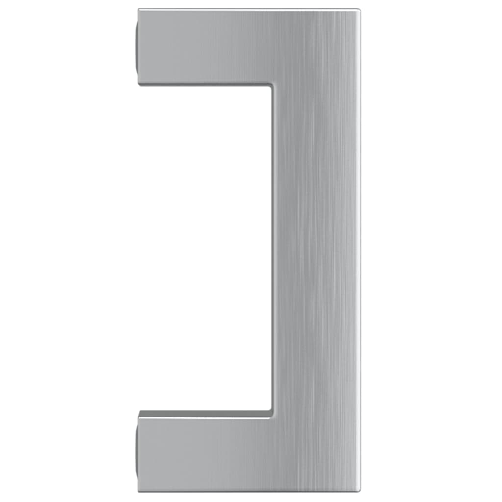 vidaXL skabshåndtag 10 stk. 64 mm rustfrit stål sølvfarvet