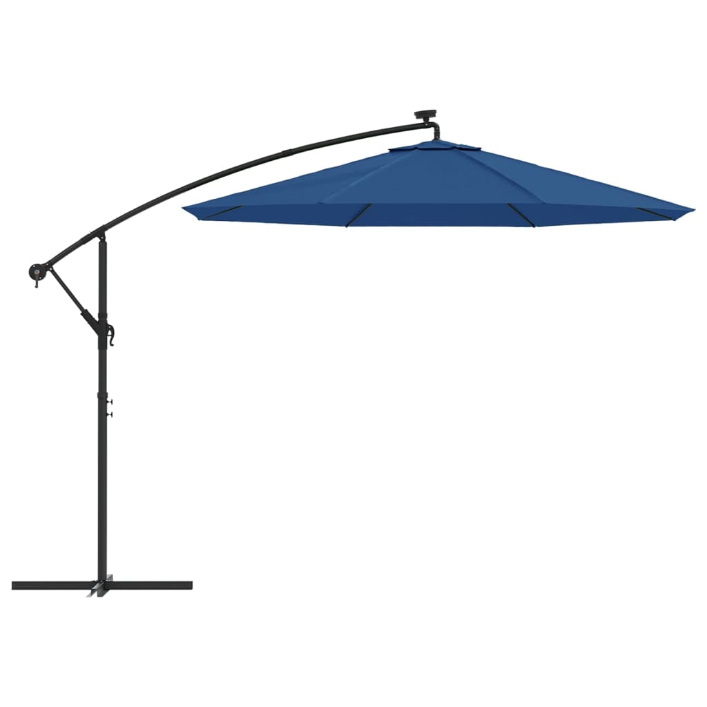 vidaXL parasoldug til hængeparasol 300 cm azurblå