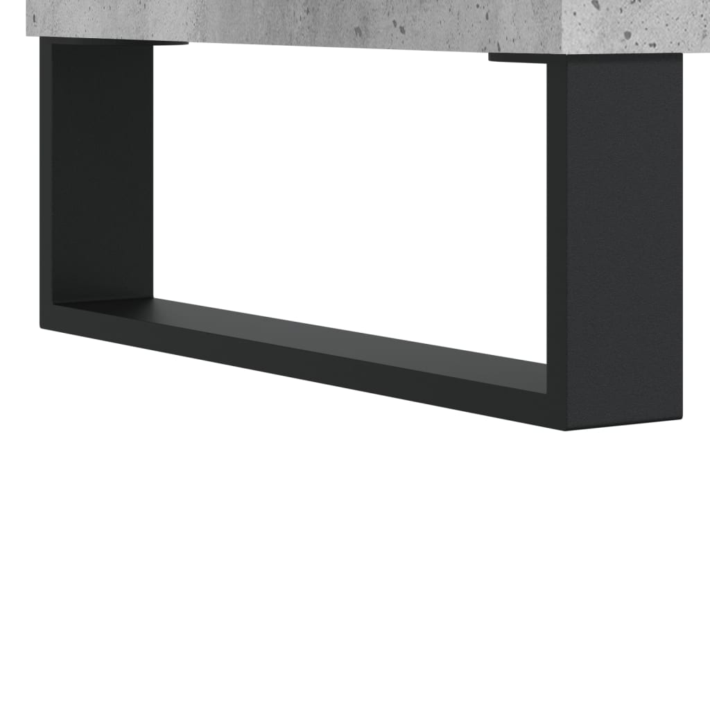 vidaXL tv-bord 150x30x50 cm konstrueret træ betongrå