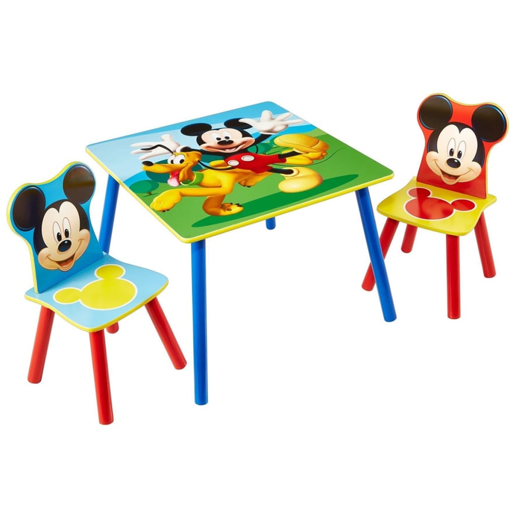 413260 Disney bord og stolesæt i tre dele Mickey Mouse Træ WORL119014