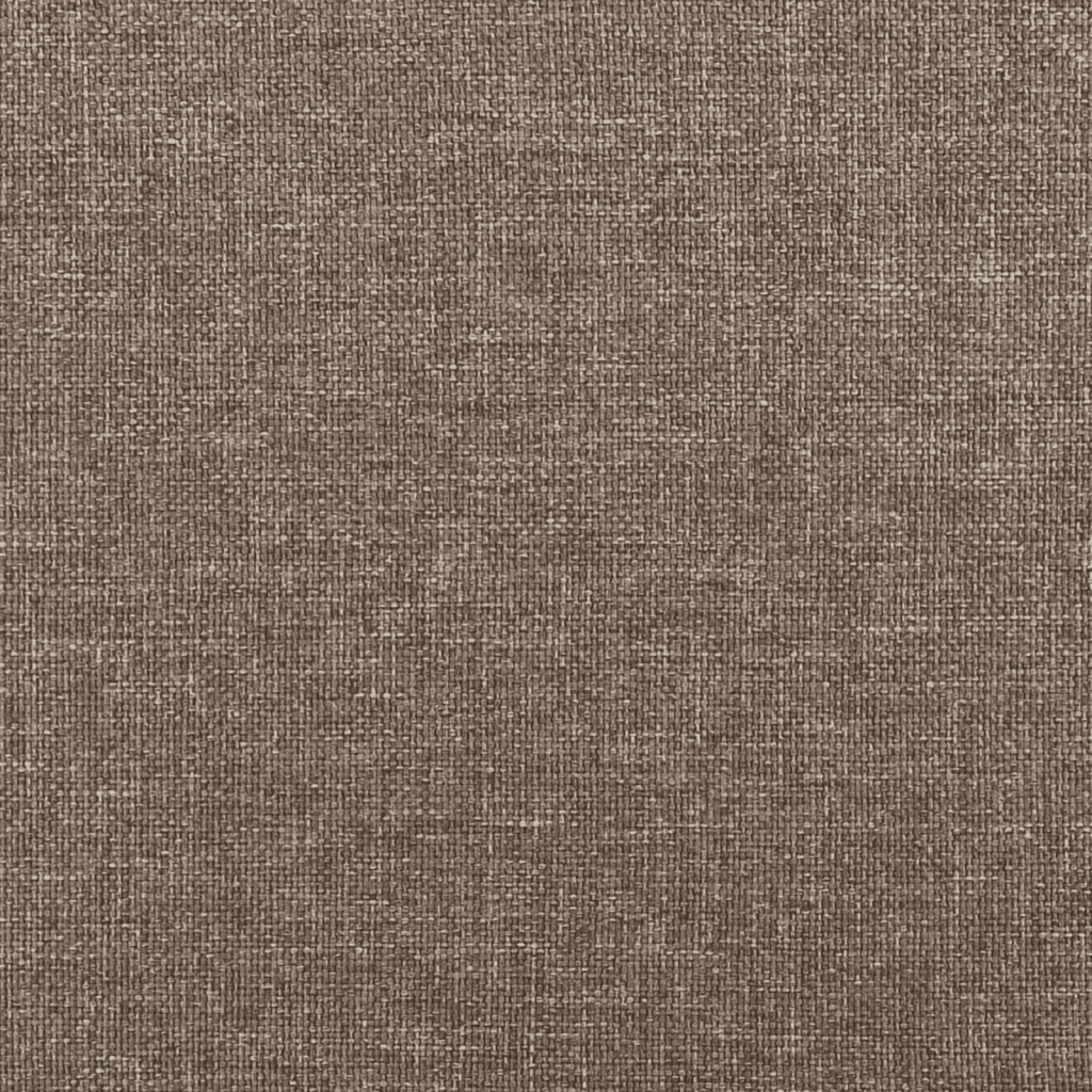 vidaXL kontinentalseng med madras 160x200 cm stof gråbrun