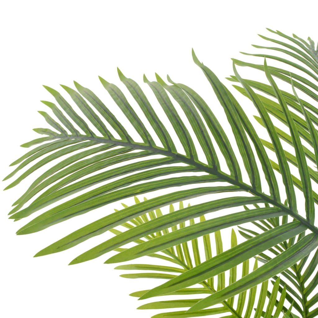 vidaXL kunstig palmeplante med potte 120 cm grøn