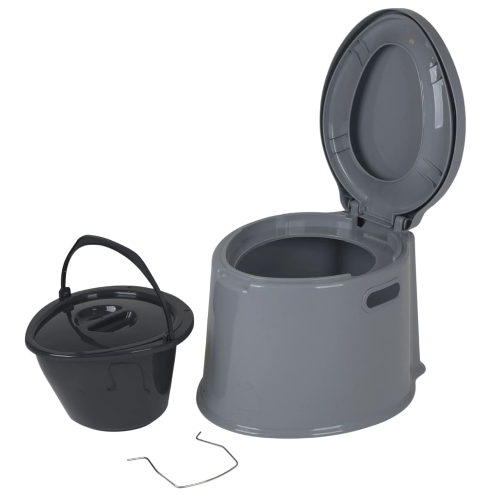 Bo-Camp transportabelt toilet 7 l grå
