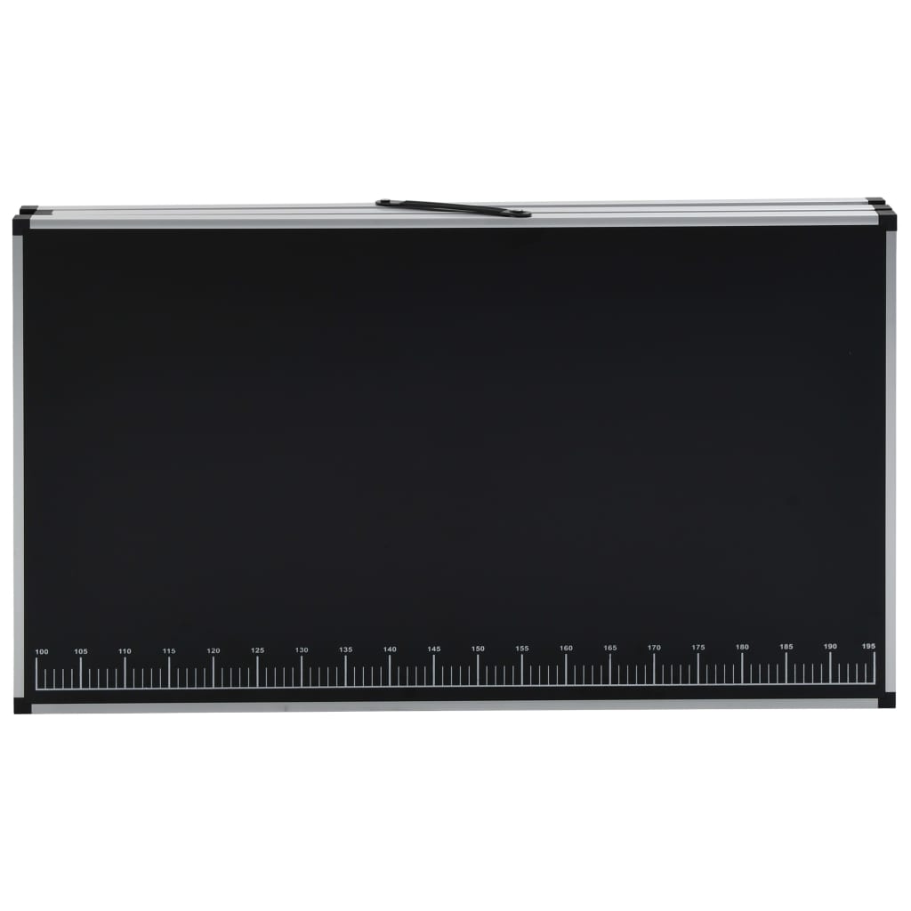 vidaXL klapbord til tapetsering MDF og aluminium 300x60x78 cm
