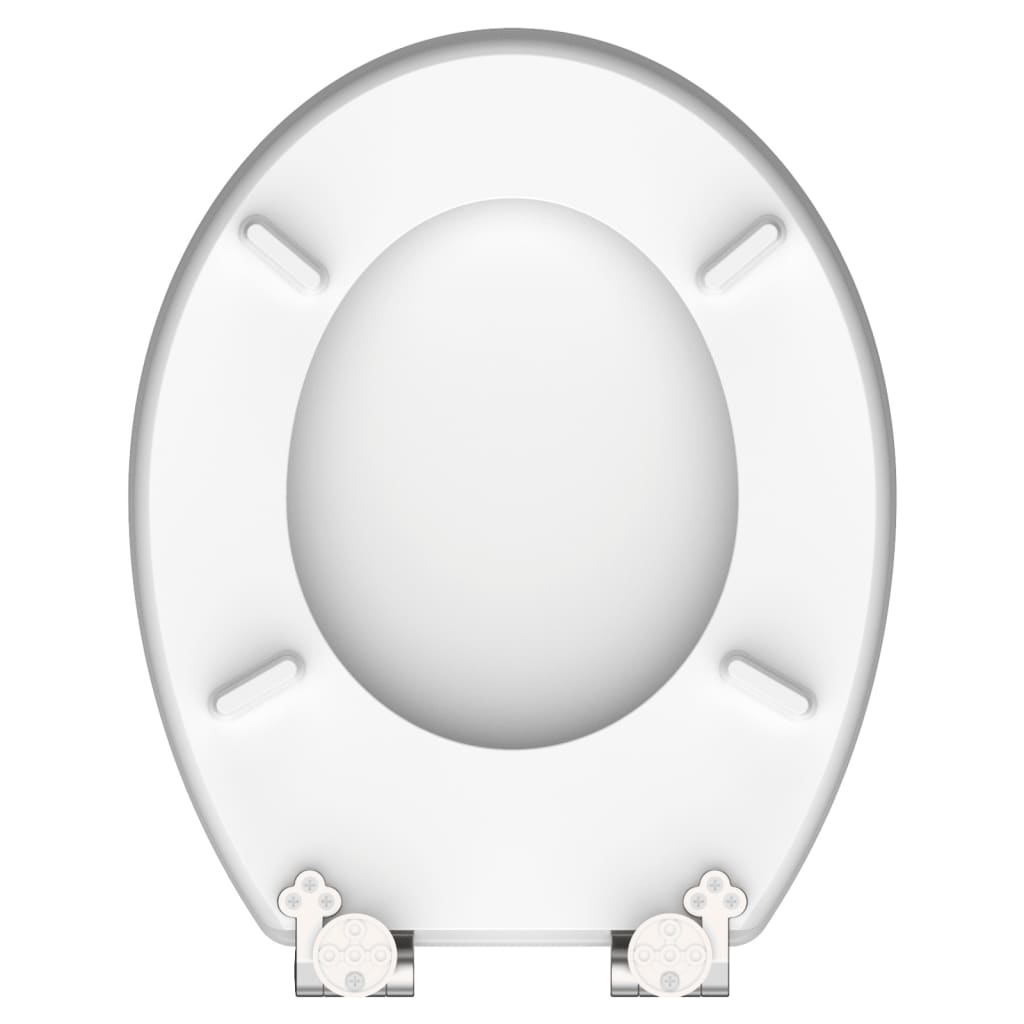 SCHÜTTE toiletsæde med soft close-funktion ASIA MDF højglans