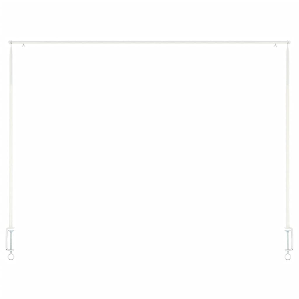 Esschert Design dekorativ bordstang med klemme hvid