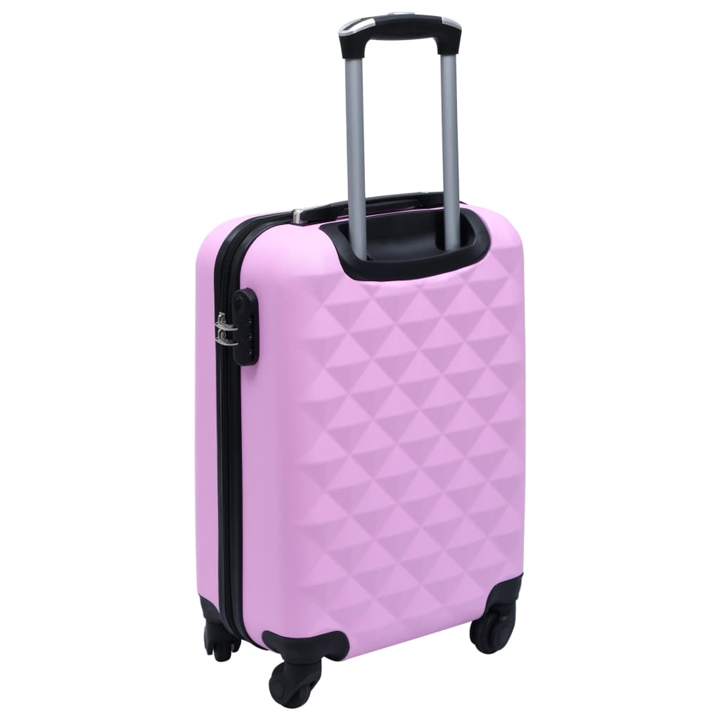 vidaXL kuffertsæt 2 stk. hardcase ABS pink
