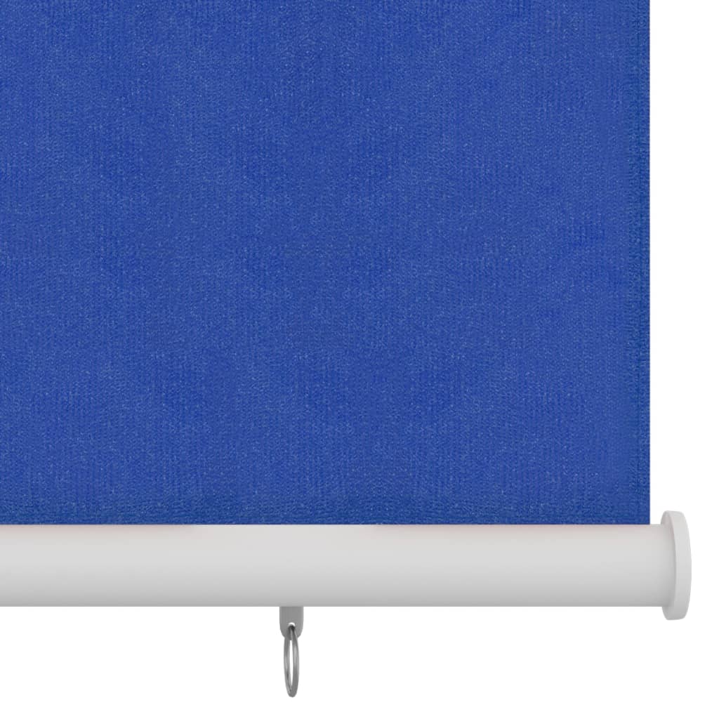 vidaXL udendørs rullegardin 100x230 cm HDPE blå
