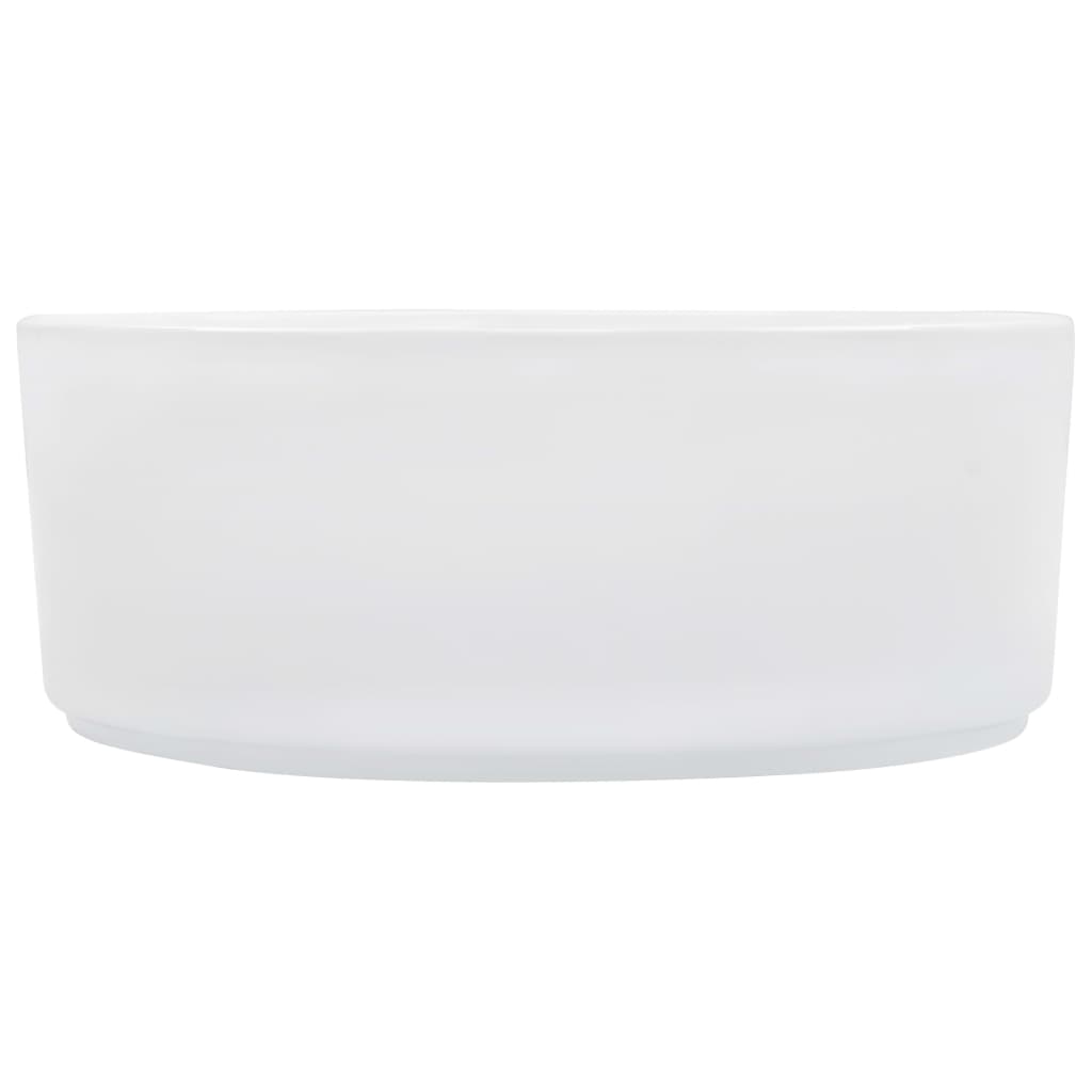 vidaXL håndvask 36 x 14 keramik hvid