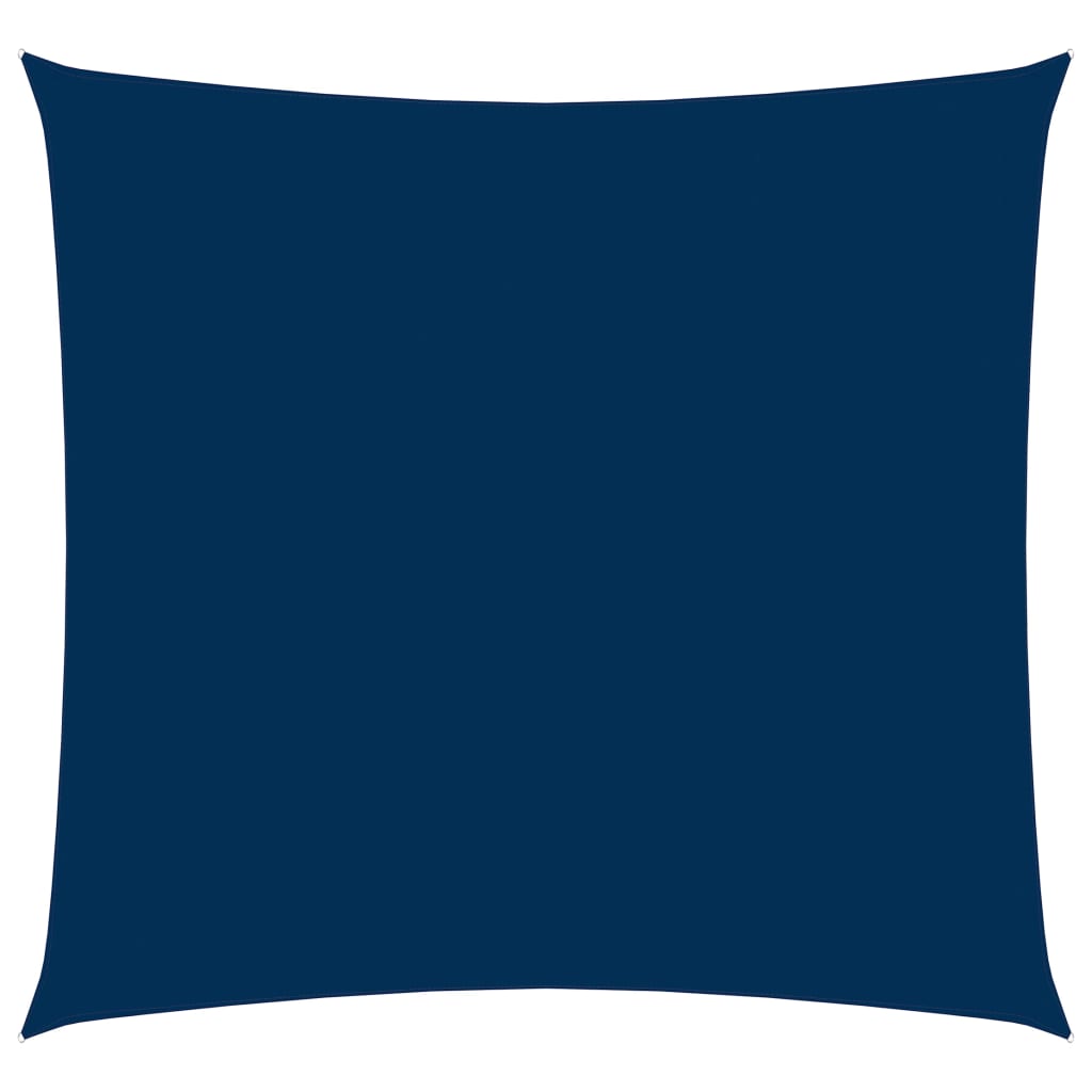 vidaXL solsejl 6x6 m firkantet oxfordstof blå