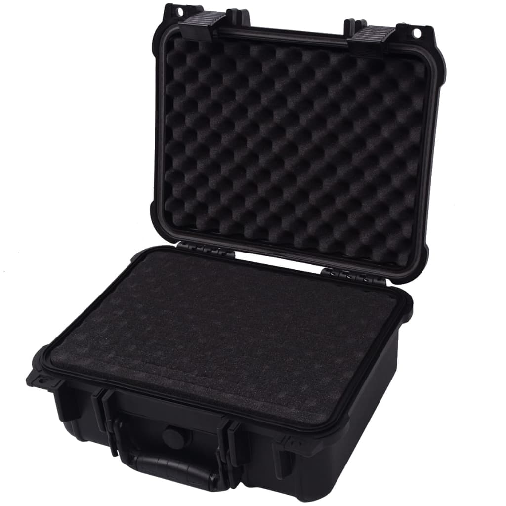 vidaXL beskyttende kuffert sort 35 x 29,5 x 15 cm